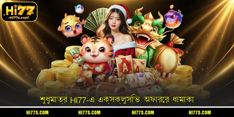 শুধুমাত্র HI77 -এ এক্সক্লুসিভ অফারের ধামাকা